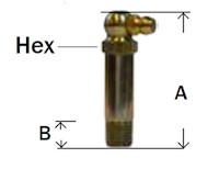 Grease Fitting 90 Deg Ball Check Diagram 1